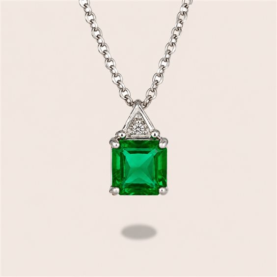 Collar Ultima Edizione Mujer Colore in Plata CAO4296-VERDE - CAO4296-VERDE